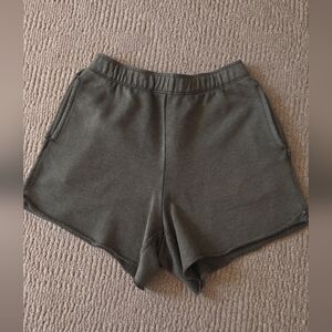 Aerie Dark Green High Waisted Lounge Shorts Size XS